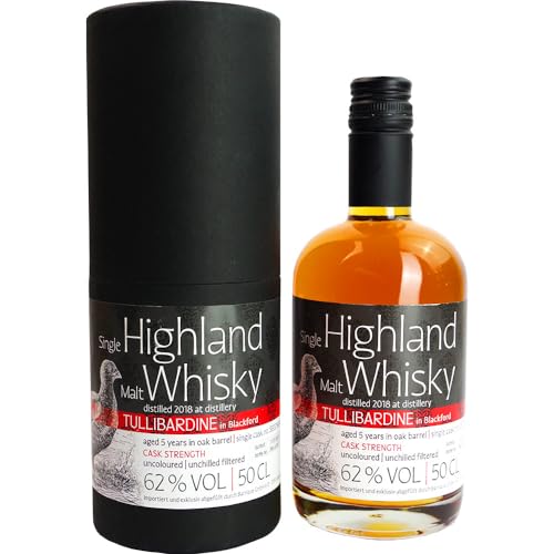 Whisky Tullibardine 5 Jahre Cs Fassstärke Vegan BARRIQUE-Lose Destillate und Liköre Vereinigtes Königreich UK 500ml-Fl von Barrique