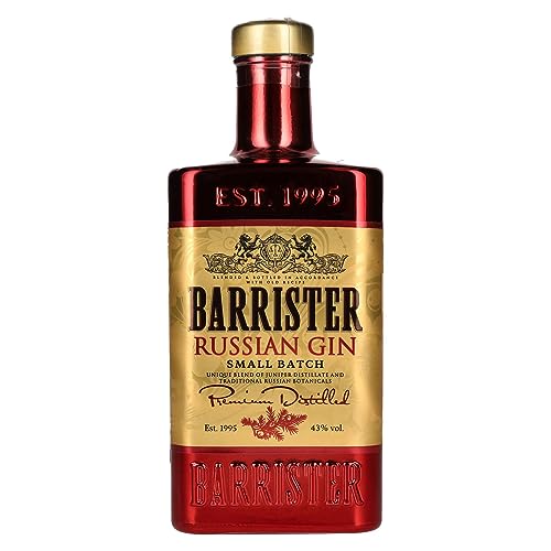 Barrister Russian Gin Small Batch 43% Volume 0,7l von Barrister