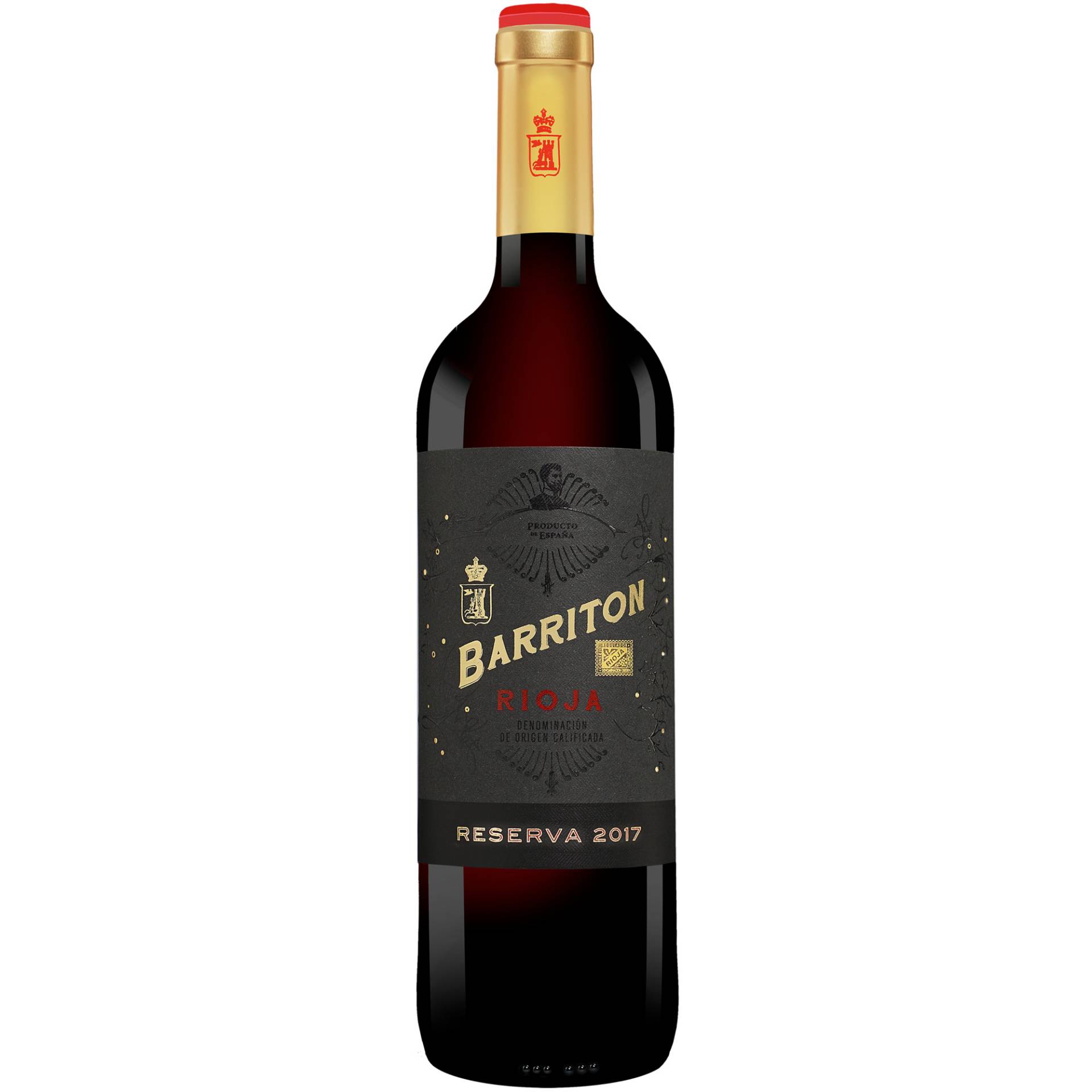 Barriton Reserva 2017  0.75L 13.5% Vol. Rotwein Trocken aus Spanien