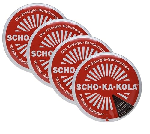 Scho-Ka-Kola Zartbitter - 4x100g von Barry Callebaut