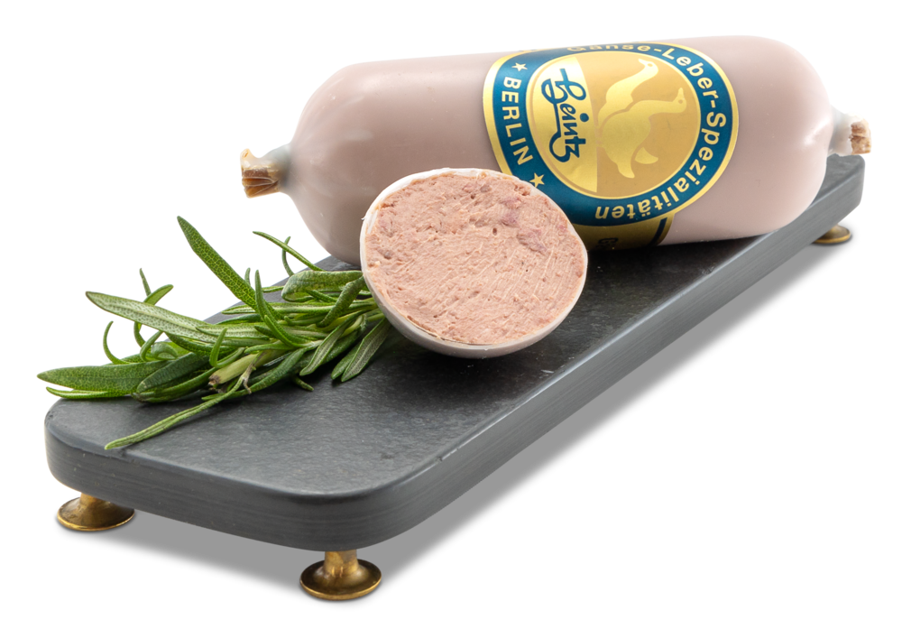 Gänselandleberwurst im Stück von Barth Feinkost GmbH