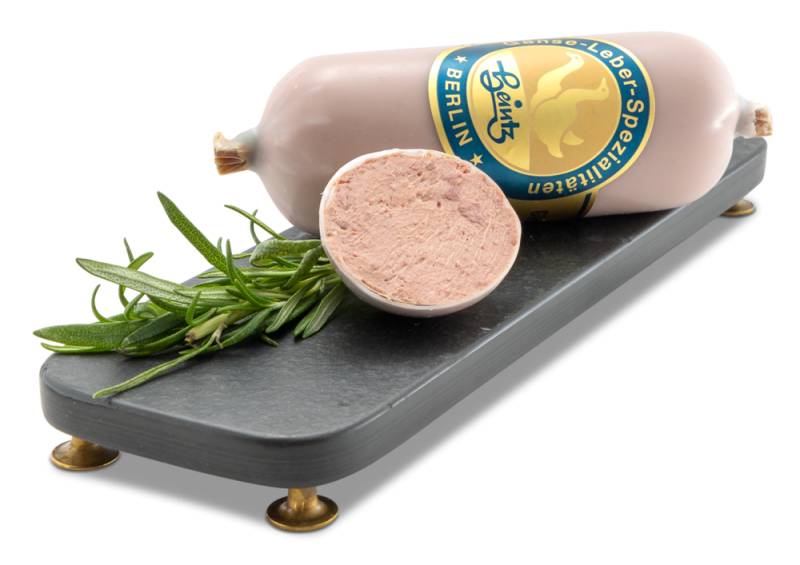 Gänselandleberwurst im Stück von Barth Feinkost GmbH