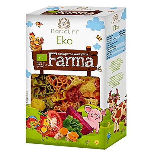 Pasta (Grieß mit getrocknetem Gemüse) für Kinder FARMA BIO 250 g - BARTOLINI von BARTOLINI