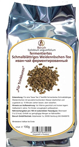 Schmalblaettriges Weidenroeschen fermentiert - (Epilobium angustifolium) - 100g von Baruch