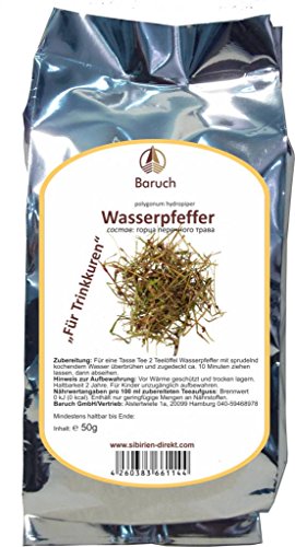 Wasserpfeffer - (Persicaria hydropiper, Flohpfeffer, Pfefferknöterich, Pfefferkraut, Scharfkraut) - 50g von Baruch