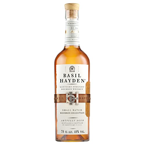 Basil Hayden - Kentucky Straight Bourbon Whiskey - sanfter Geschmack mit einem scharfen Finish - 40% Vol. - 700ml Einzelflasche von Basil Hayden's