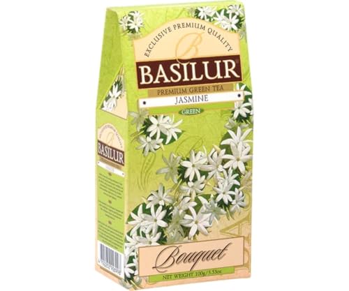 BASILUR Bouquet Jasmine Grüner Tee 100g von Basilur