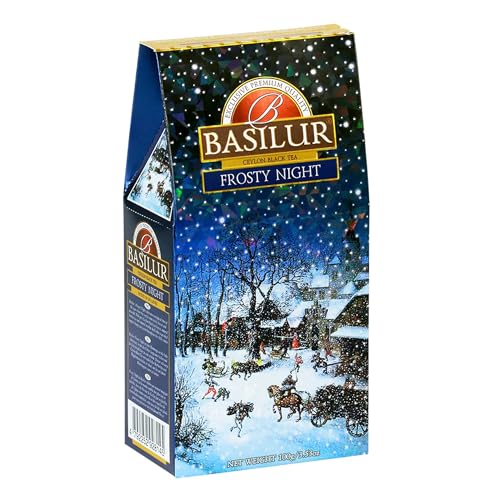 BASILUR Festival Frosty Night Schwarzer Tee 100g von Basilur