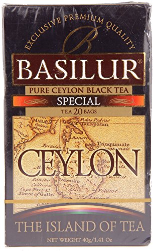 BASILUR Island of Tea Special Schwarzer Tee 20x2g von Basilur