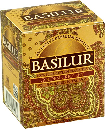 BASILUR Orient Golden Crescent Schwarzer Tee 10x2g von Basilur