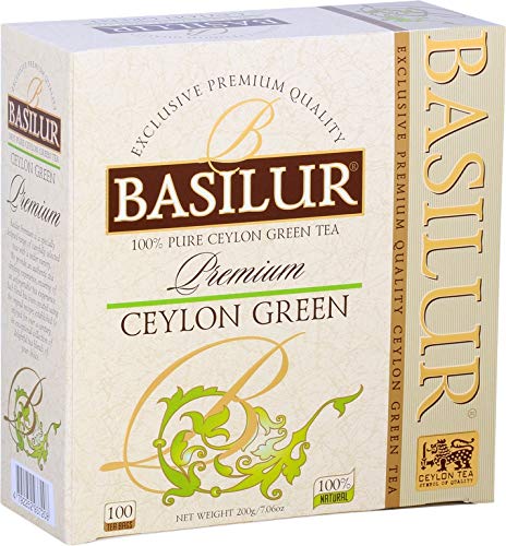 BASILUR Premium Ceylon Green 100x2g von Basilur