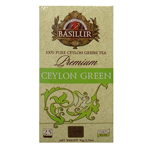 BASILUR Premium Ceylon Green 25x2g von Basilur