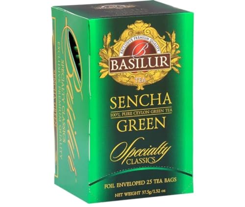 BASILUR Specialty Sencha Grüner Tee 20x1,5g von Basilur