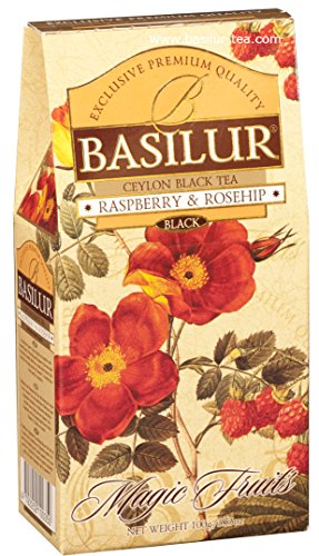 Basilur Black Tea Himbeere & Hagebutte Nachfüllpackung von Basilur