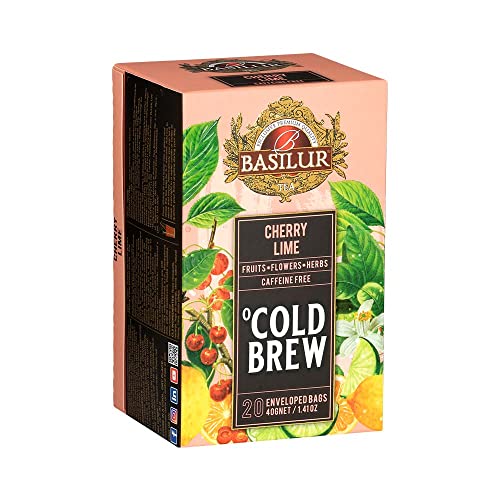 Basilur-COLD BREW - CHERRY LIME Beutel - 20 x 2 g von Basilur