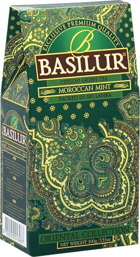 Basilur Grüner Tee "Marokkanische Minze" Nachfüllpackung von Basilur