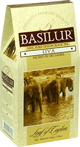 Basilur Leaf of Ceylon Uva Region Loose Tea Pack (1 x 200 g) von Basilur