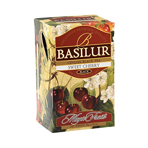 Basilur Magic Sweet Cherry Schwarzer Tee 20x2 g von Basilur