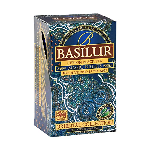 Basilur Schwarztee "Orient-1001 Nacht"2x20 Aufgußbeutel (Doppelpack) von Basilur