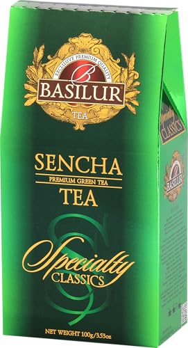 Basilur Specialty Classics Sencha Loose Tea Pack (1 x 100 g) von Basilur