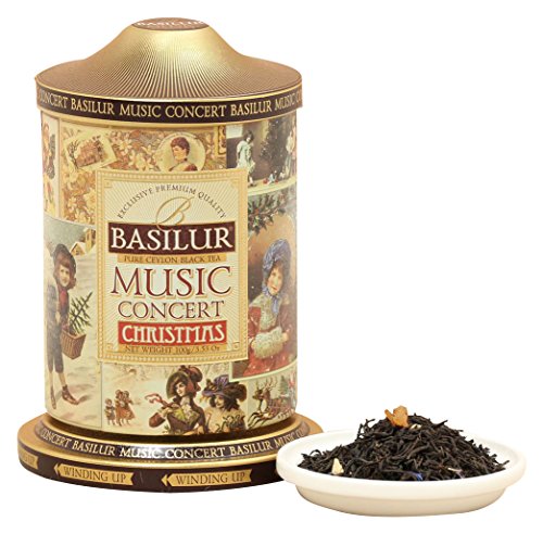 Basilur Tea Music Concert Christmas Loose Tea in Metal Tin Caddy 100g von Basilur