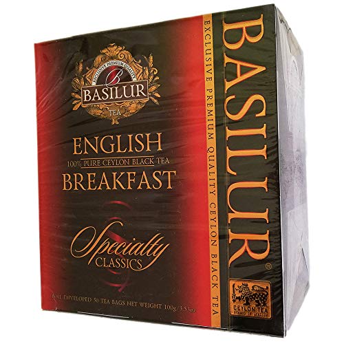 Basilur schwarzer Tee Specialty Classics 50 Teebeutel Schwarztee black tea von Basilur