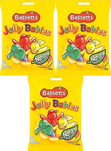 BASSETJelly Babies, 190 g, 3 Stück von Bassett's