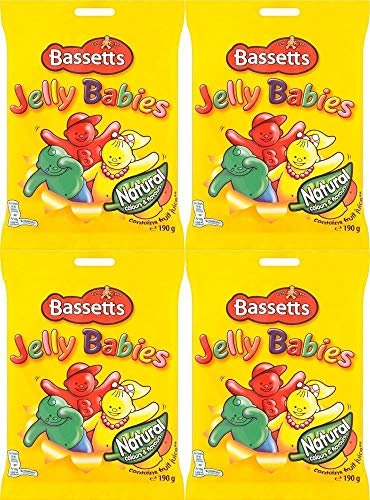 BASSETJelly Babies, 190 g, 4 Stück von Bassett's
