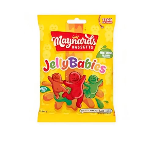 Bassetts Jelly Babies (190g) - Packung mit 6 von Bassett's