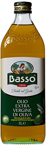 Basso Ital. natives Olivenöl extra -kaltgepresst, 2er Pack (2 x 1 l) von Basso