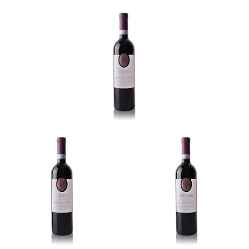 Batasiolo, BARBERA D'ALBA DOC 2020, trockener Rotwein, ausgewogener Geschmack (Packung mit 3) von Batasiolo