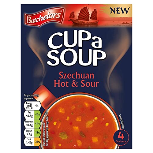 Batchelors Cup A Soup Hot & Sour 4er-Pack von Batchelors