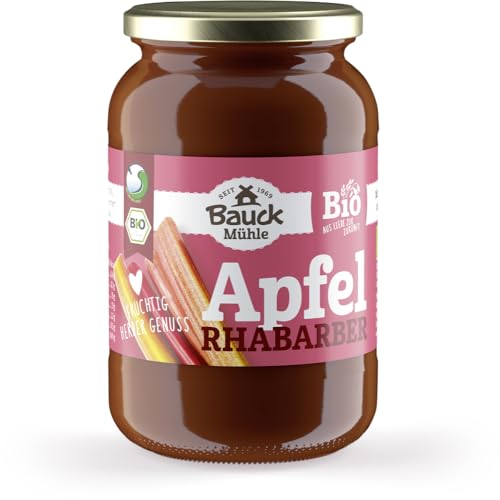 Apfel-Rhabarbermus Bio von Bauckhof