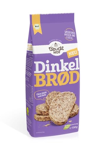 BAUCKHOF: Dinkelbrod - Brotbackmischung 550g von Bauckhof