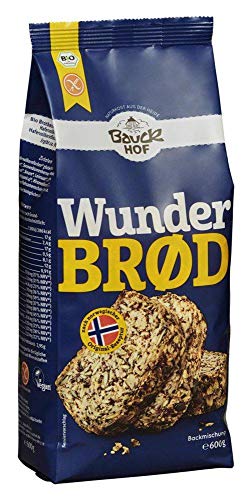 Bauck Wunderbrød glutenfrei Bio, 6er Pack (6 x 600 g) von Bauckhof