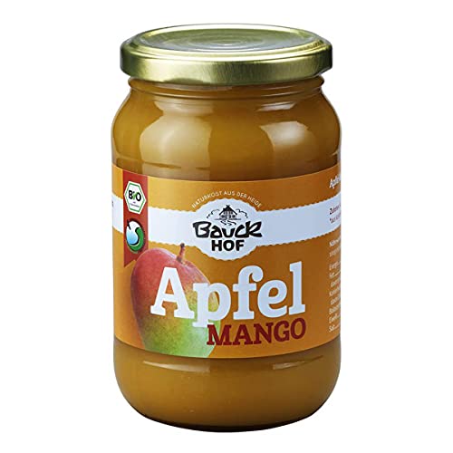 Bauckhof - Apfel-Mangomark ungesüßt bio - 0,36 kg - 12er Pack von Bauckhof