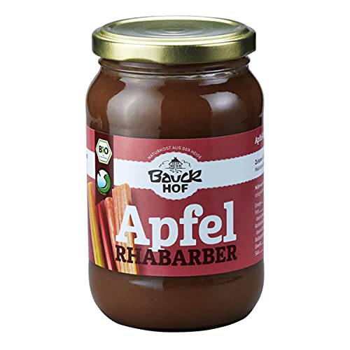 Apfel-Rhabarbermus Bio 12 x 360 gr von Bauckhof