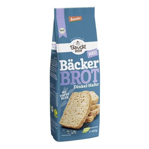 Bauckhof Backmischung Bäckerbrot, Dinkel-Hafer, demeter, 450g (2) von Bauckhof