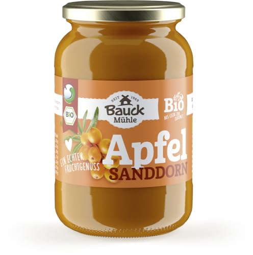 Apfel-Sanddornmus gesüßt Bio 6 x 360 gr von Bauckhof