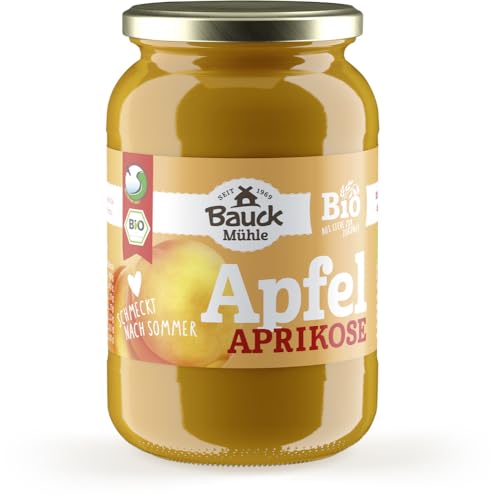 Apfel-Aprikosenmus gesüßt Bio 6 x 360 gr von Bauckhof