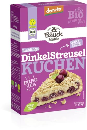 Dinkel Streuselkuchen Demeter von Bauckhof