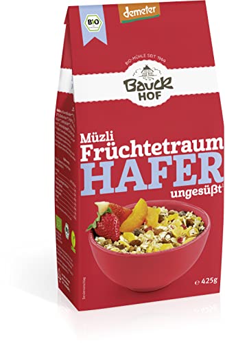 Bauckhof Bio Hafer Müzli Früchtetraum Demeter (2 x 425 gr) von Bauckhof