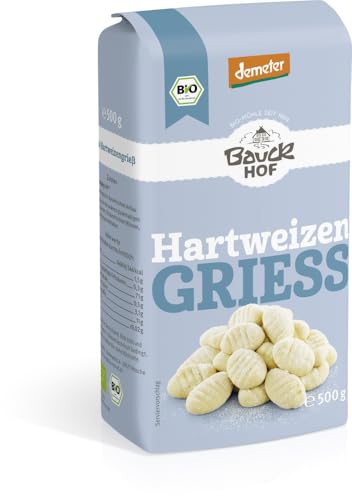 Bauckhof Bio Hartweizengrieß Demeter (6 x 500 gr) von Bauckhof