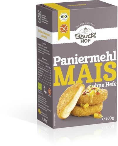 Bauckhof Bio Mais Paniermehl, 2er Pack (2 x 200 g) von Bauckhof