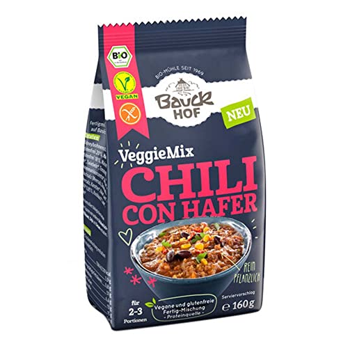 Bauckhof Bio VeggieMix, Chili con Hafer, 160g (12 x 160g) von Bauckhof