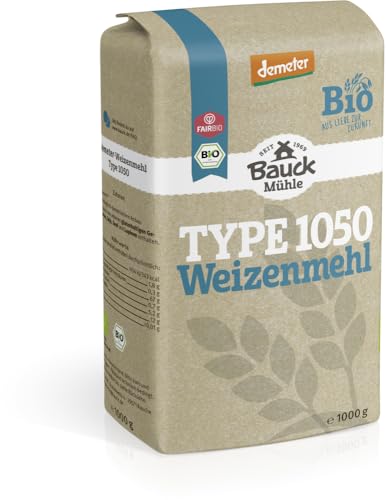 Bauckhof Bio Weizenmehl Type 1050 Demeter (2 x 1000 gr) von Bauckhof