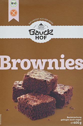 Bauckhof Brownies glutenfrei, 6er Pack (6 x 400 g) von Bauckhof