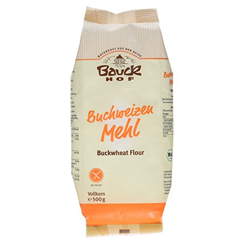 Bauckhof Buchweizenmehl Vollkorn Glutenfrei, 500g von Bauckhof