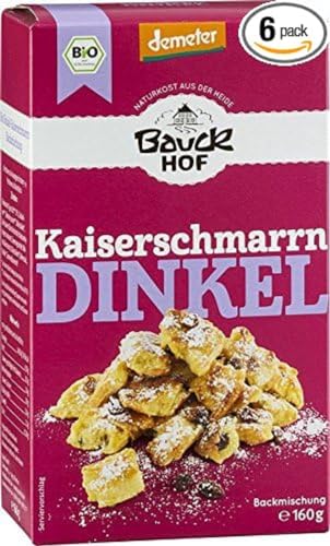 Bauckhof Dinkel-Kaiserschmarrn Demeter, 6er Pack (6 x 160 g) von Bauckhof