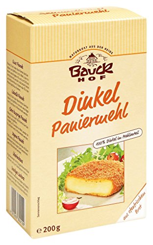 Bauckhof Dinkel-Paniermehl, 6er Pack (6 x 200 g Tüte) - Bio von Bauckhof